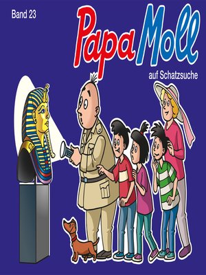 cover image of Papa Moll auf Schatzsuche